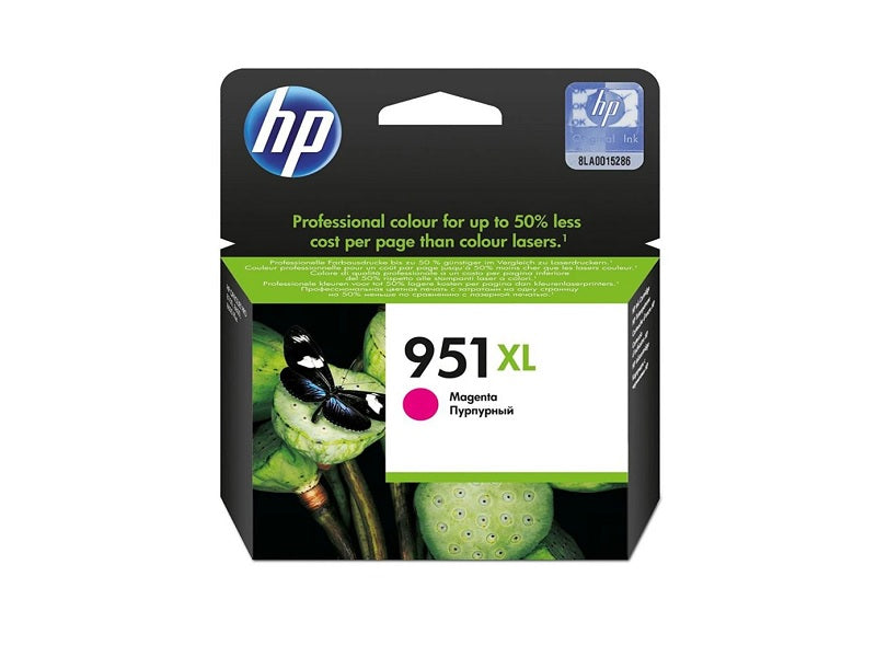 HP 951Xl Magenta Color Cartridge Cn047Ae