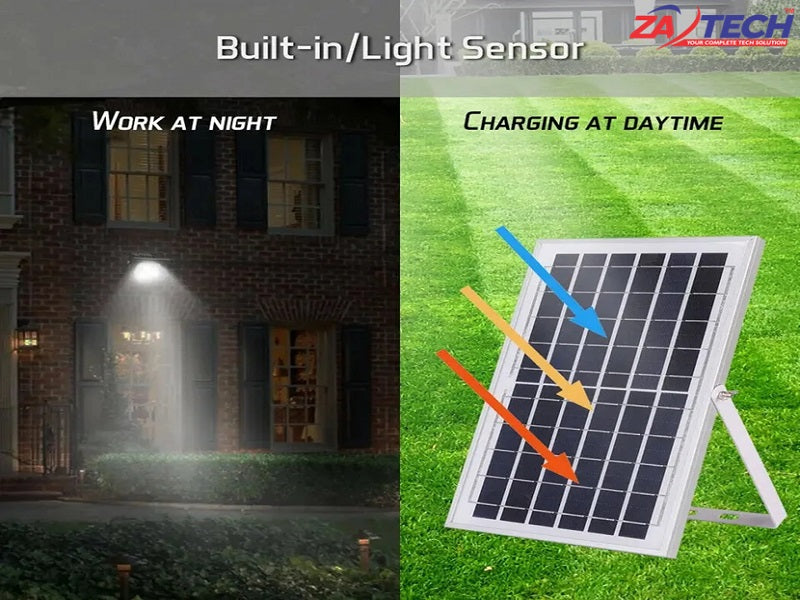 COMBO Flood Light With Solar Panel