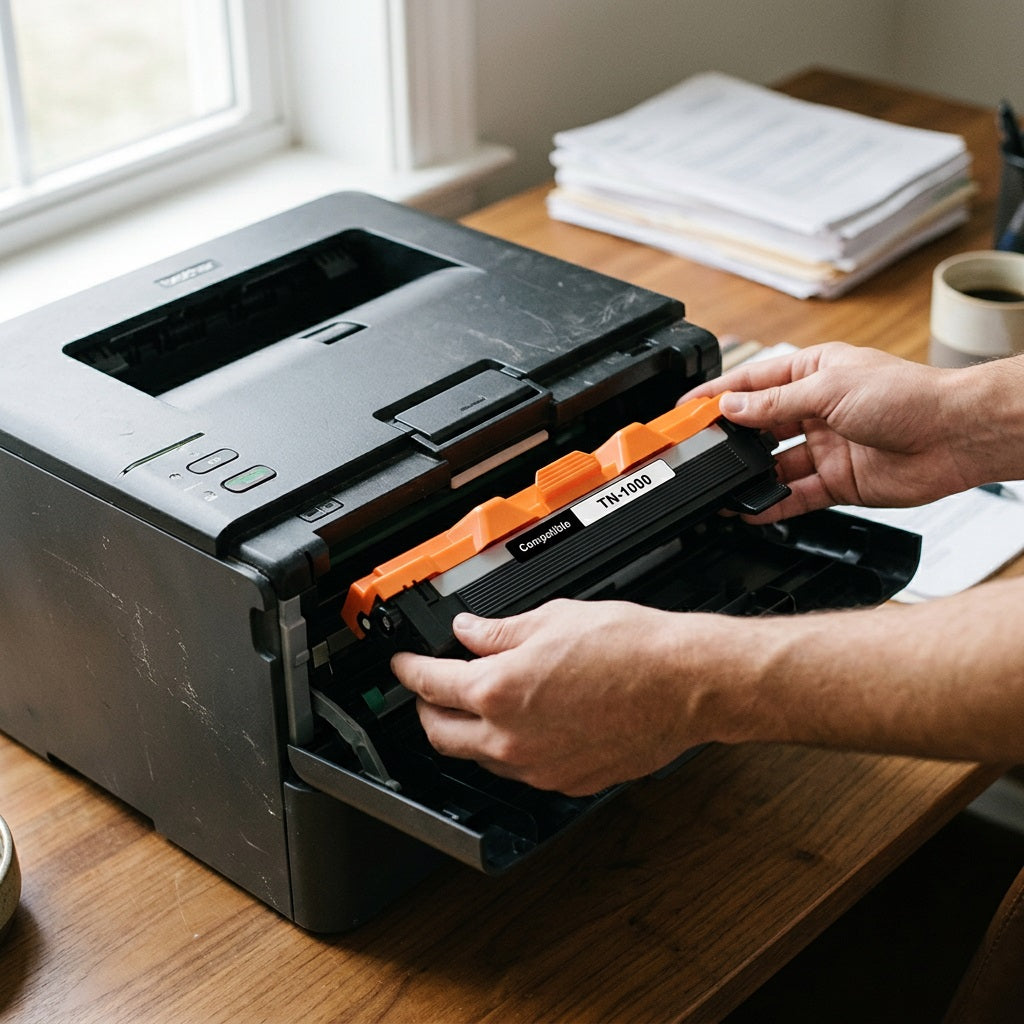 Compatible Brother TN-1000 Black Toner