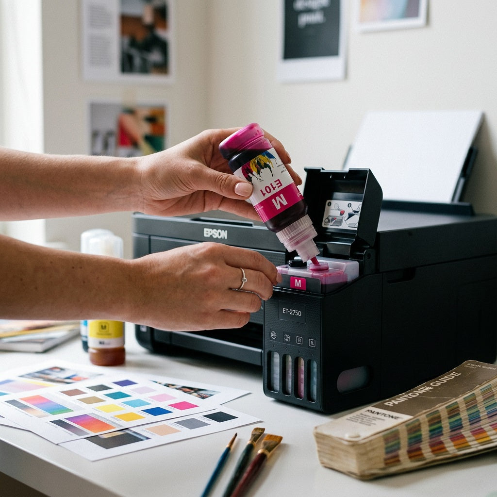 Compatible Epson 101 magenta ink bottle 70ml (view 2)