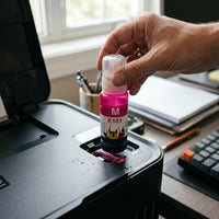 Compatible Epson 101 magenta ink bottle 70ml (view 3)