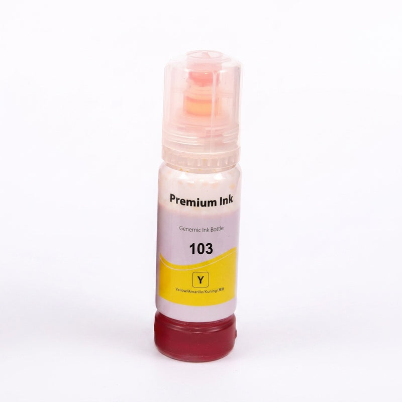 Epson 103 Compatible Ink Bottle Yellow 70ml - EcoTank L3110/L3150/L4150/L6170