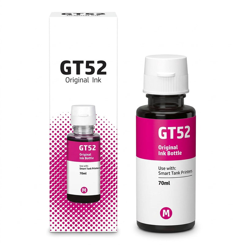 Compatible HP GT52 Magenta Ink 70Ml