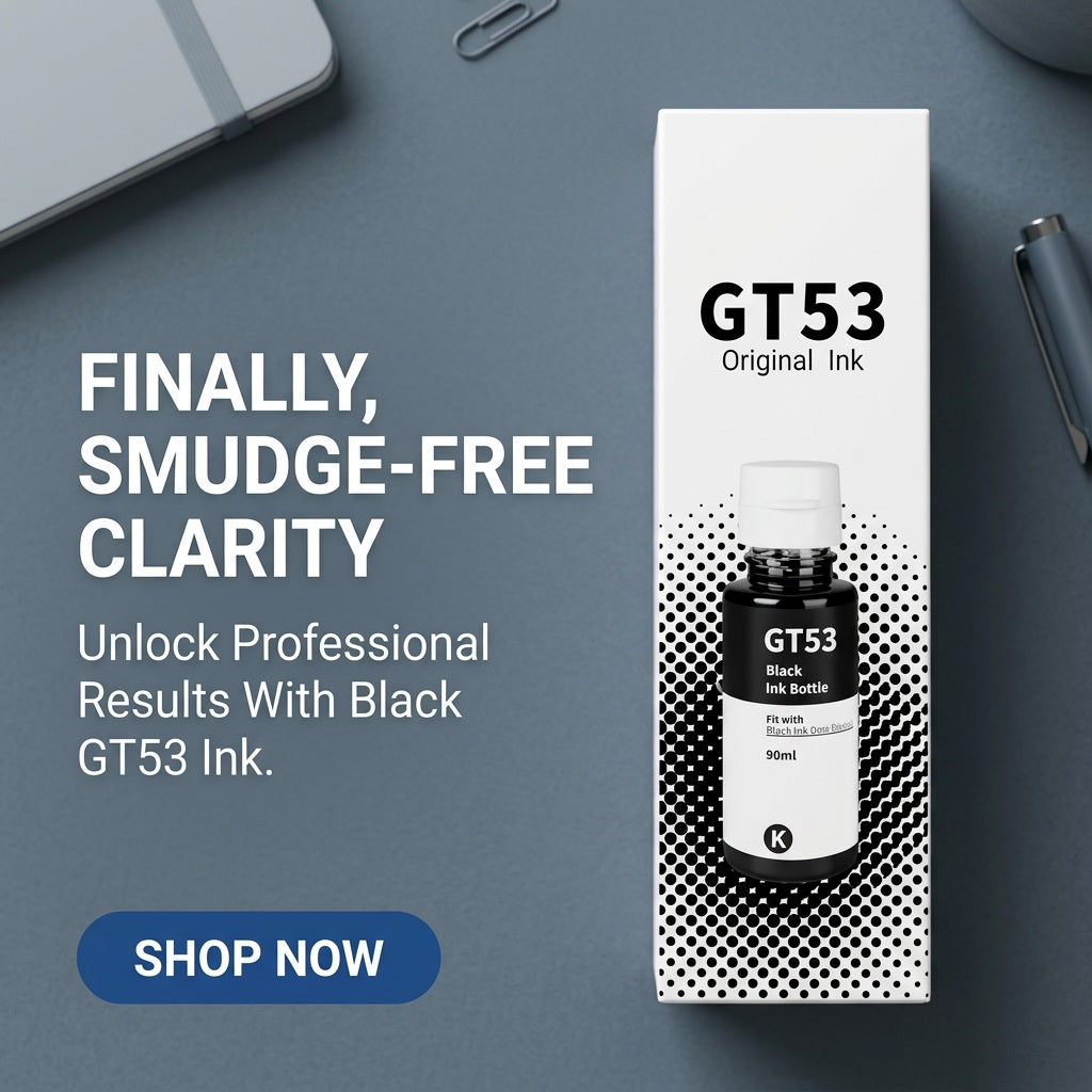 Compatible HP GT53 Black Ink Bottle 90ml – view 4