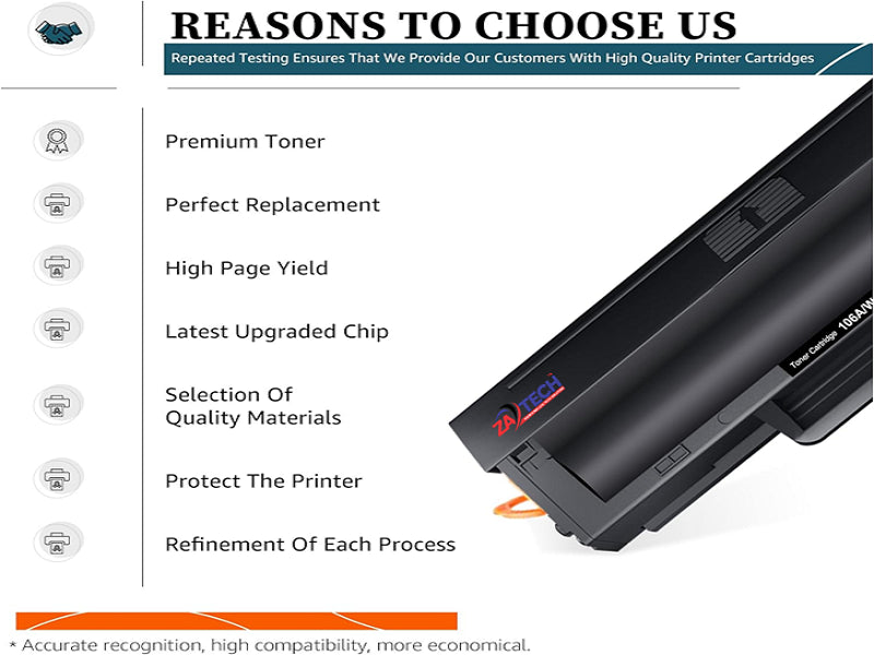 Compatible HP 106A Black Toner Cartridge