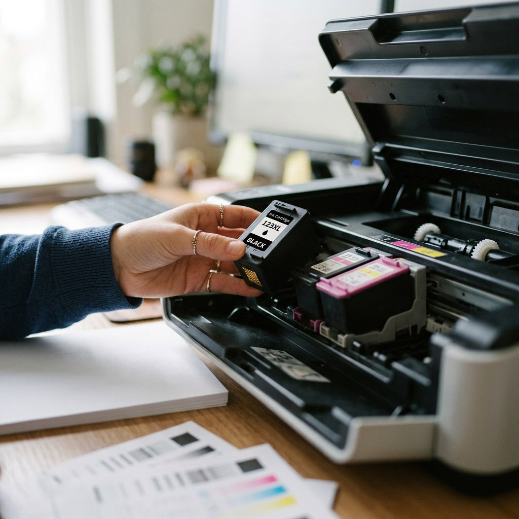Compatible HP 123 Black Ink Cartridge – view 2