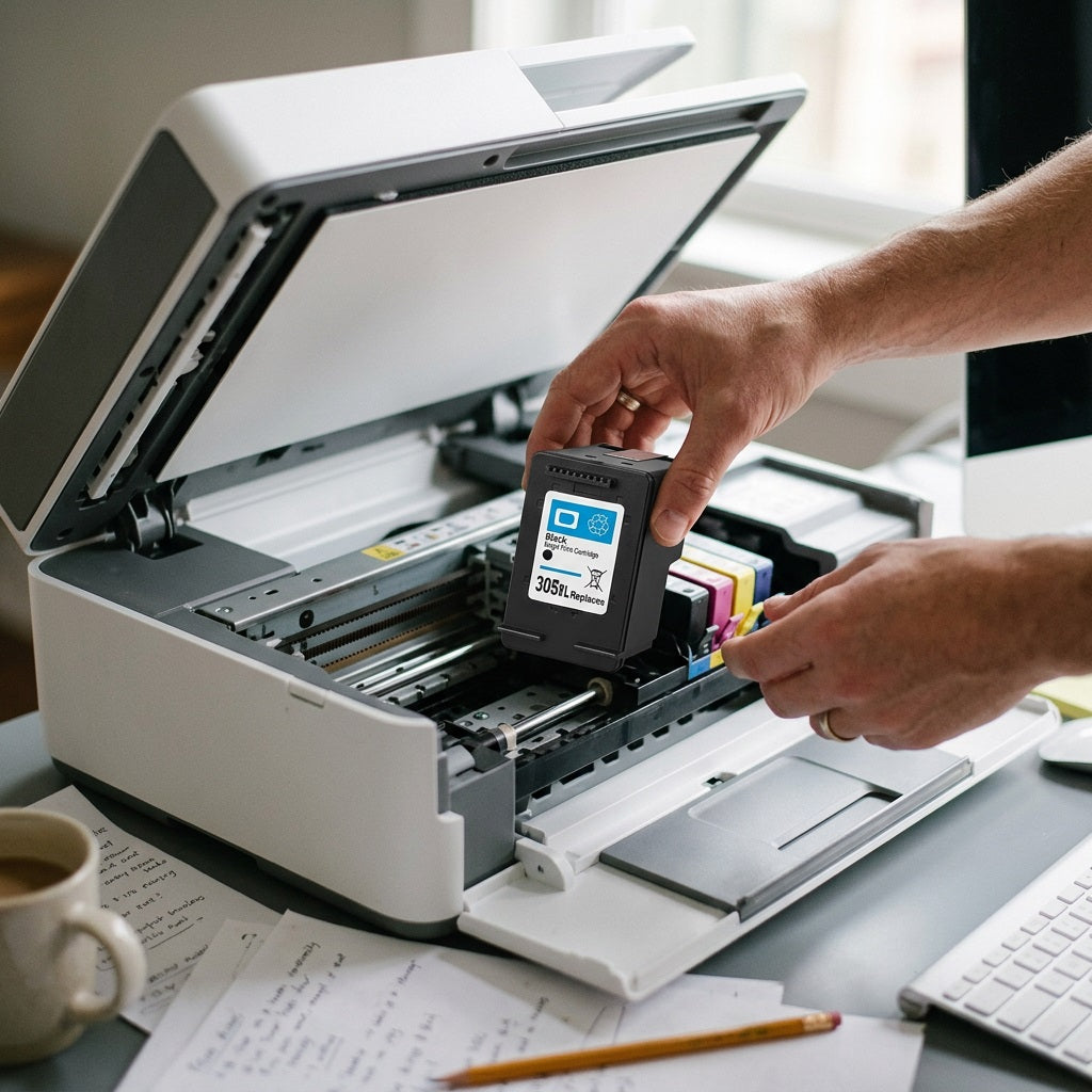Compatible HP 305 Black Ink Cartridge