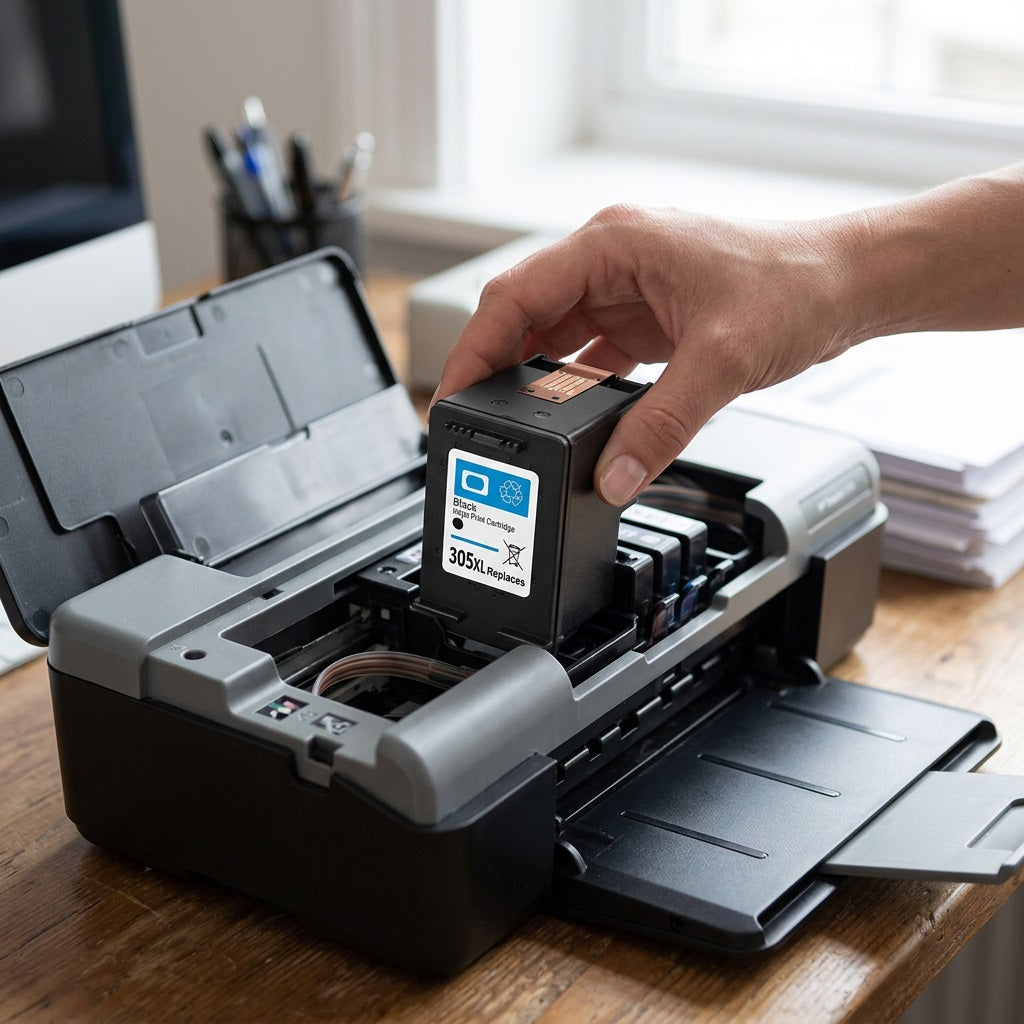 Compatible HP 305 Black Ink Cartridge
