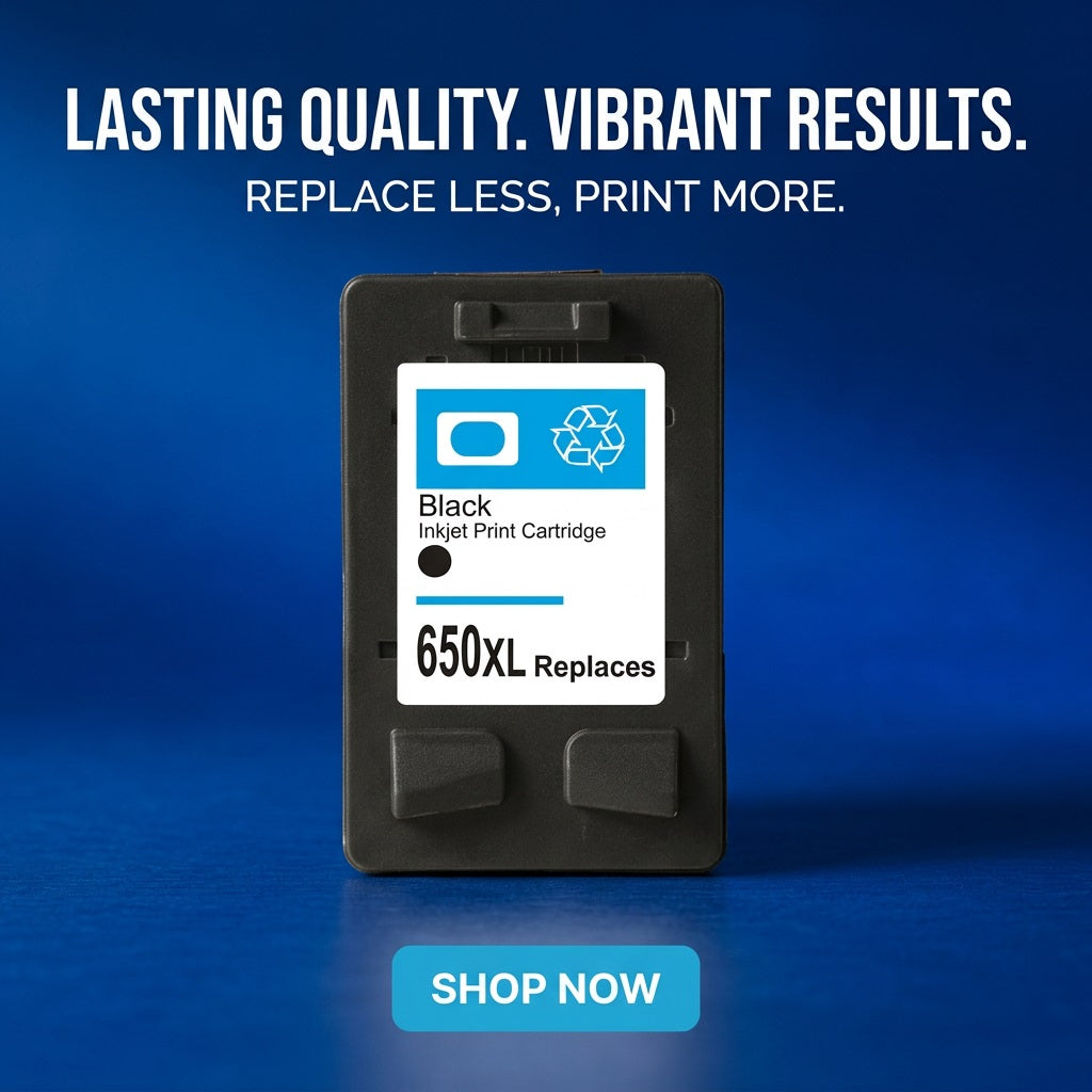 Compatible HP 650 Black Ink Cartridge