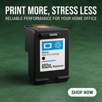 Compatible HP 652 Black Ink Cartridge