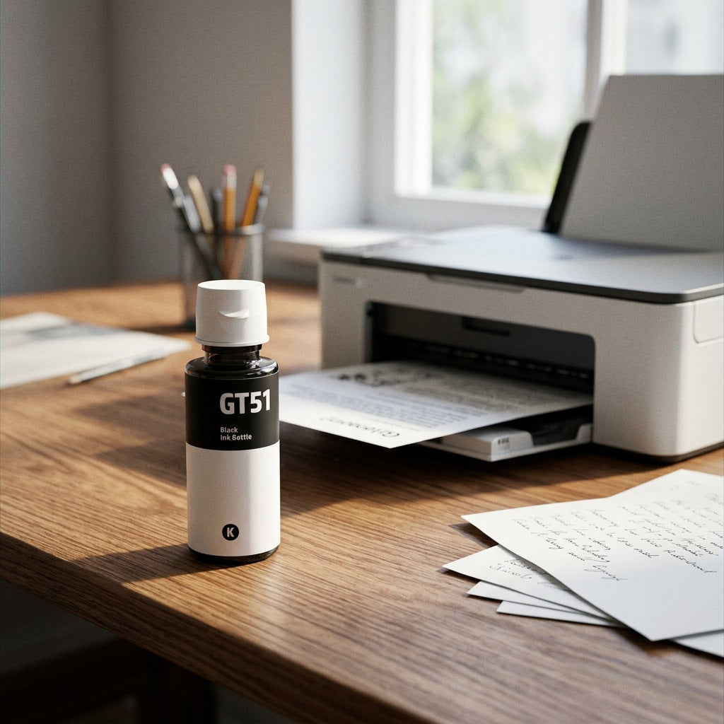 Compatible HP GT51 Black Ink Bottle 90ml – view 2