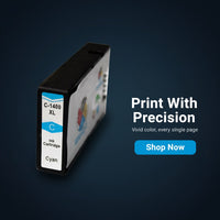 Compatible Canon PGI-1400XL Cyan Ink Cartridge - High Yield for MAXIFY Printers – view 4