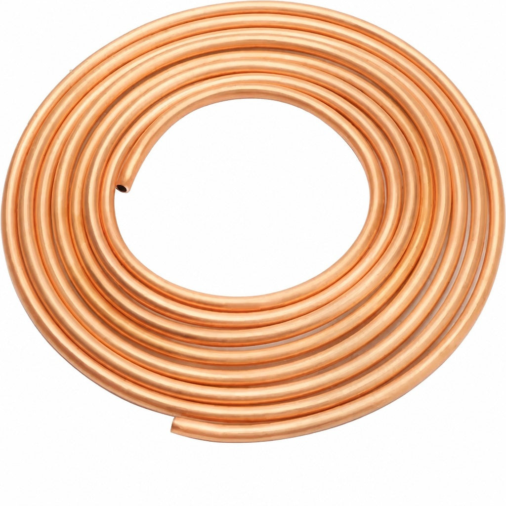 ALASKA 1/2" O.D. Copper Pipe 15M Coil