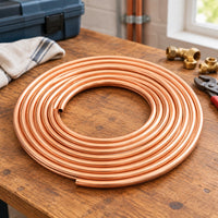ALASKA 1/2" O.D. Copper Pipe 15M Coil
