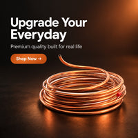 ALASKA 1/4" O.D. Copper Pipe 15M Coil