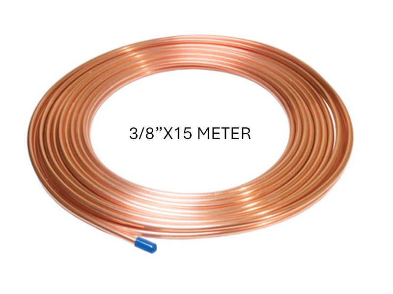 ALASKA Copper Pipe 3/8"O.Dx15M Coil