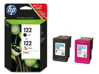 HP Multipack 122 Black+122 Color Cart