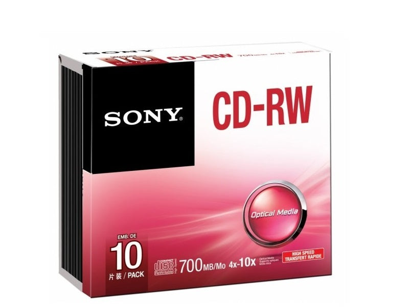 SONY Cd Rewritable Cdrw