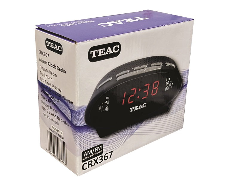 TEAC Crx367 Am/Fm Alarm Clock Radio