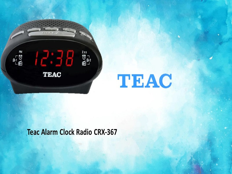 TEAC Crx367 Am/Fm Alarm Clock Radio