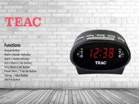 TEAC Crx367 Am/Fm Alarm Clock Radio