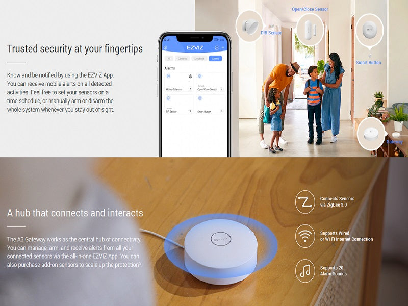EZVIZ Smart Home Sensor Kit