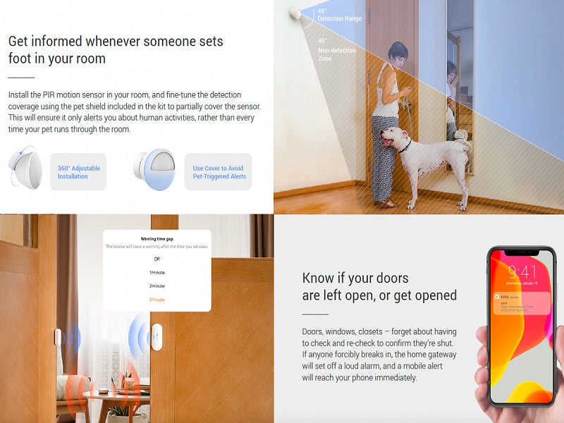 EZVIZ Smart Home Sensor Kit
