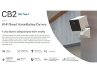EZVIZ CB2 Smart Home Battery Camera Wht