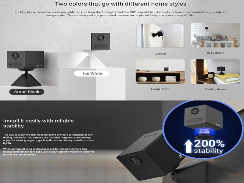 EZVIZ CB2 Smart Home Battery Camera With