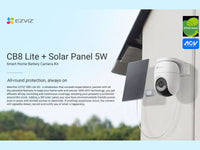 EZVIZ Cs-Cb8C-4MP Smart Home Battery