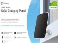 EZVIZ Type-C Solar Panel For Smart