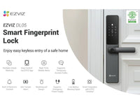 EZVIZ Smart Fingerprint Lock Black