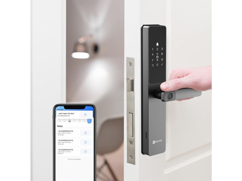 EZVIZ Smart Fingerprint Lock Black