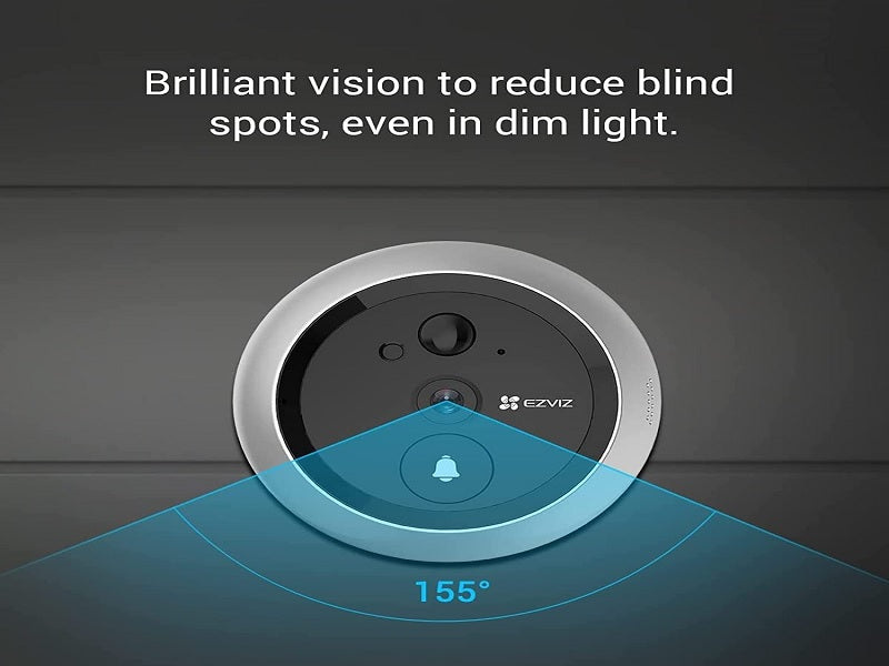 EZVIZ Wire-Free Peephole Doorbell