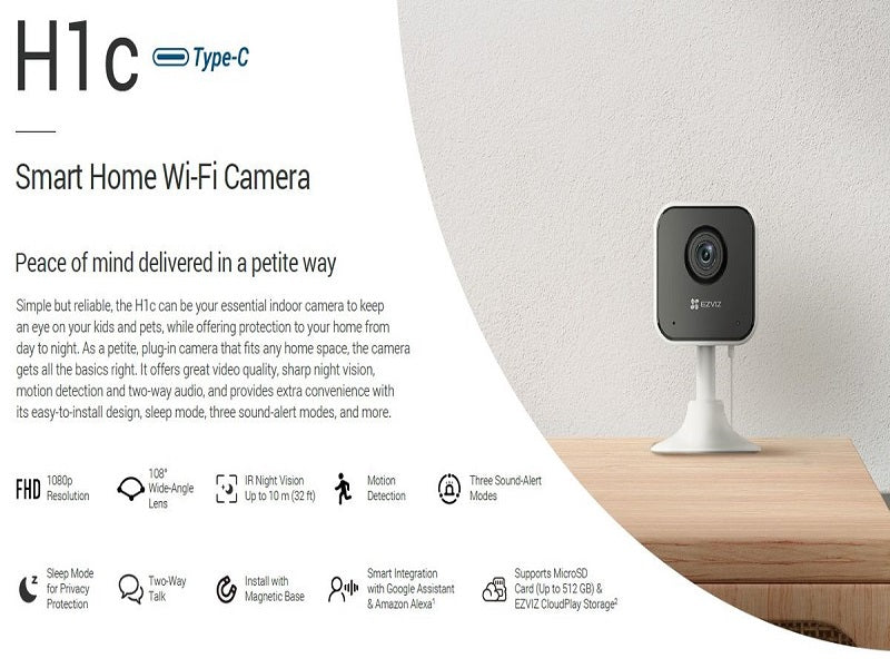 EZVIZ Cs-H1C Smart Home Camera