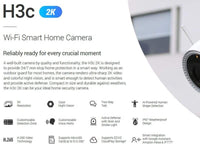 EZVIZ Cs-H3c-2Mp 4Mm Smart Home Color
