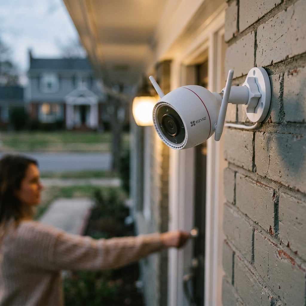 EZVIZ H3C 3K Color Camera - 5MP, 2.8mm, Wi-Fi, 30m Night Vision, AI Detection, IP67 – view 3