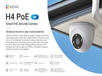EZVIZ Cs-H4-3Mp 4Mm Smart Home Camera