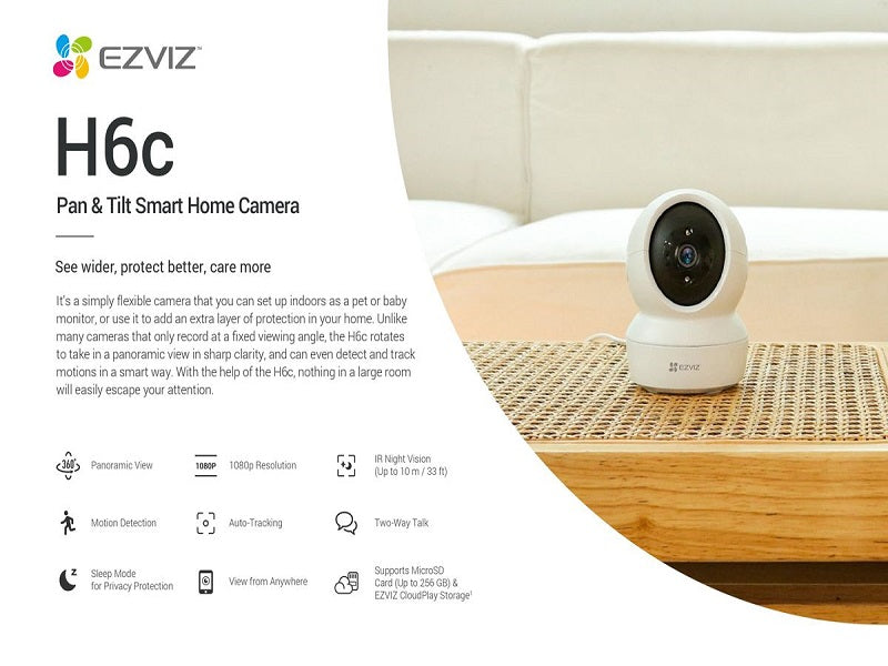 EZVIZ H6C-1080P Smart Home Camera