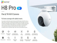 EZVIZ Cs-H8-3Mp 4Mm Smart Home Camera