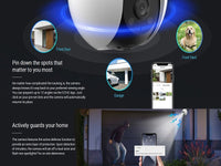 EZVIZ Cs-H8-3Mp 4Mm Smart Home Camera