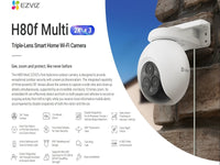 EZVIZ Cs-H80F 4MP  Smart Home Camera