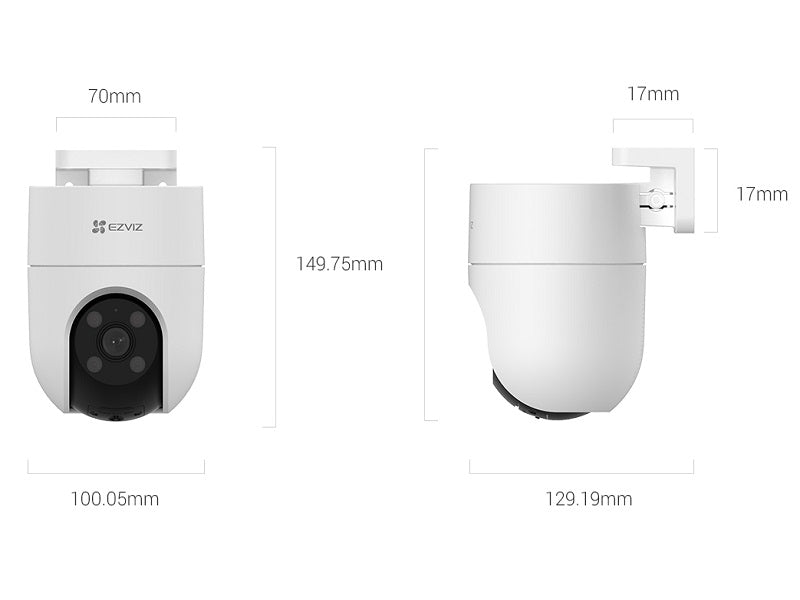 EZVIZ Cs-H8C-1080p 4Mm Smart Home Camera