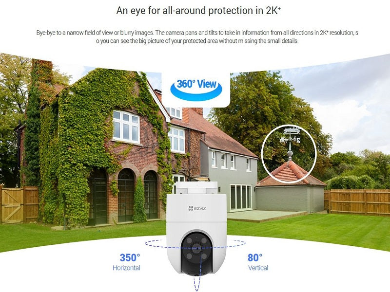 EZVIZ Cs-H8C-4Mp 4Mm Smart Home Camera