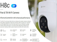 EZVIZ H8C-4Mp 4Mm Smart Home Camera