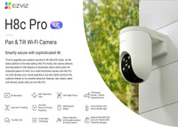 EZVIZ Cs-H8C-8Mp 4Mm Smart Home Camera