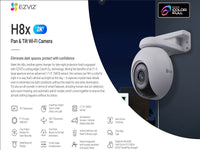 EZVIZ Cs-H8X-4Mp 4Mm Smart Home Camera