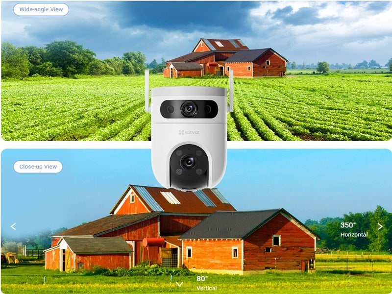 EZVIZ Cs-H9C-5Mp+5Mp 4Mm Dual Lens WiFi