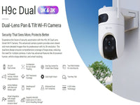EZVIZ Cs-H9C-5Mp+5Mp 4Mm Dual Lens WiFi