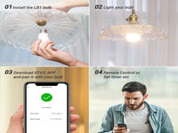EZVIZ White Dimmable Wi-Fi Led Bulb